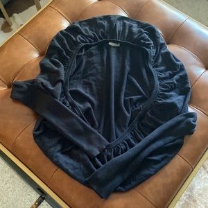 James Perse black sweater/shrug